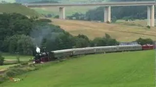 Mit 03 2155-4 &uuml;ber die Eifelquerbahn