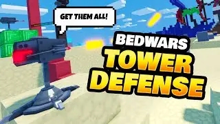 Tower Defense vs Invaders in Roblox BedWars