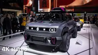 Walking in Paris &ndash; Auto World Show 2022 - Mondial de l'Auto 2022 (4K, Stereo Sounds)