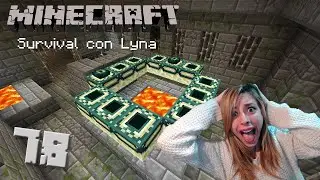 ¡ENCONTRAMOS EL PORTAL AL END! | Minecraft: Survival con Lyna #78
