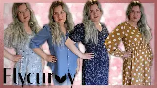 FLYCURVY Casual & Occasionwear Plus Size TRY ON HAUL SIZE 14 | Clare Walch