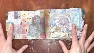 Fabric Books I made in Fodder School