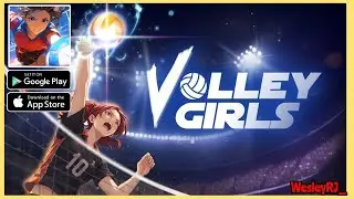 VOLLEYGIRLS: VOLLEY SPIKE | GAMEPLAY, WOMEN'S VOLLEYBALL GAME, 4v4, TUTORIAL (Android/IOS) FREE