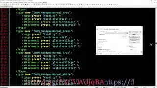 Dayz editing using a regular expression to remove add or change mutipal lines of code.