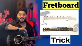 How to remember guitar fretboard numbers? | Remember Guitar Fret Numbers Easily | Notes | Frets