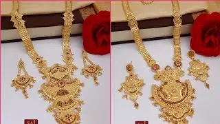 one gram gold forming necklace sets with price / buy online jewellery / whatsapp 9502099458