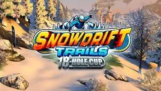 Golf Clash: Snowdrift Trails 18-Hole Cup Flyover