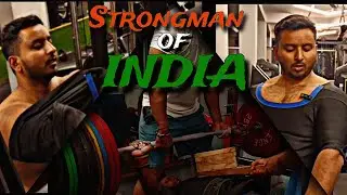 230KG BENCHPRESS TRANING WITH | STRONGEST MAN OF INDIA| BENCHKING HARISH