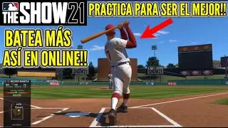 C&oacute;mo PRACTICAR Para Batear M&Aacute;S En DIAMOND DYNASTY!! - MLB The Show 21