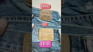 fake bs real pants 501 Levi's jeans #fake #real #levis #pants #viralshorts #short