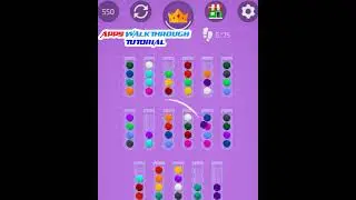 Ball Sort Master Level 546 - 550 Walkthrough