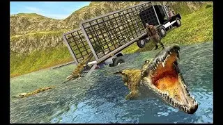 Animal Zoo Transport Simulator the crocodile && Simplest game play & New driving adventure.