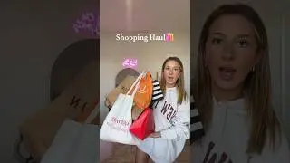 Huge shopping haul🛍️ #shoppinghaul #haul #hauls #shopping #shorts