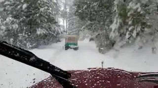 Way to Shogran in Freezing Cold Weather | Hunza Valley Club
