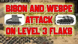 Bison and Wespe Attack l Desert Order RTS Base Attack by Wespe and Bison I Wespe Tank l Bison Tank