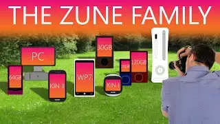 The Full Zune Device Family