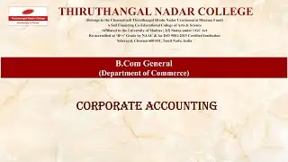 Corporate Accounting