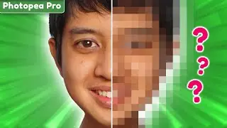 Учебное пособие по Photopea &mdash; как выборочно пикселизировать любое изображение