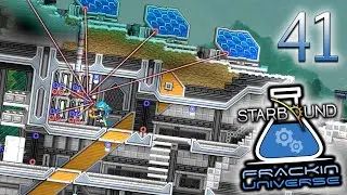 Starbound Frackin' Universe (Nadir, часть 41) &mdash; Wiring It Up [Игровой процесс на ПК]