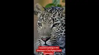 Leopard Lurking in the Shadows: A Terrifying Close Encounter