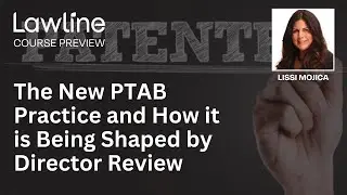 The New PTAB Practice and How it is Being Shaped by Director Review (Preview)