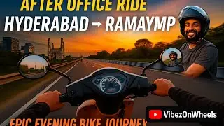 Office అయిపోయింది! Scotty Ride | Hyderabad ➜ Ramayampet