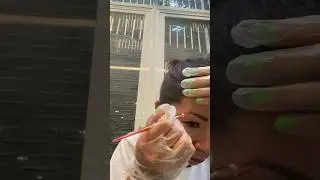 Tutorial Sulam alis, pigment color micro pigmentation eyebrow temptation, eyebrow tattoo tutorial