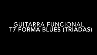 T7 Forma Blues triadas