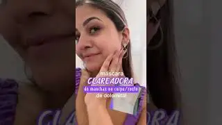 M&Aacute;SCRA CLAREADORA de dolomita para manchas como axila/virilha/p&oacute;s acne, etc. 🌱💜
