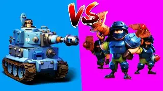 Elite Bazooka Troopers vs Heavy Tank War Alliance - War Alliance PvP Royale - Gameplay
