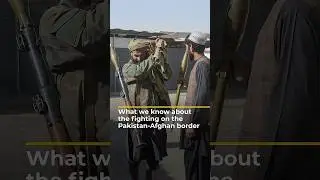 What we know about the fighting on the Pakistan-Afghan border | AJ#shorts