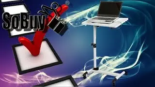 Hardware Check #02 meine Modifikation - SoBuy XL Laptoptisch, Beistelltisch,Betttisch FBT07N4-W