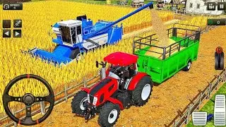 Modern Tractor Farming Driving Simulator 3D - New Tractor Games - Android Gameplay