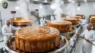 Inside the Jaggery Factory 🍯 | How Sugarcane Turns into Golden Gur Blocks