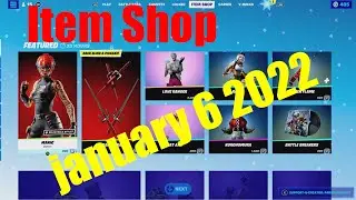 fORTNITE ITEM SHOP JANUARY 6 2022