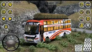 City coach bus driving game