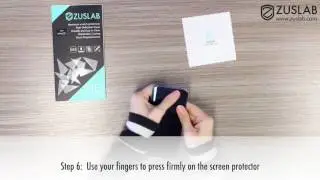 Installation of Zuslab ZUSLAB Flex Full Coverage TPU Screen Protector for Samsung Galaxy S8/S8 Plus