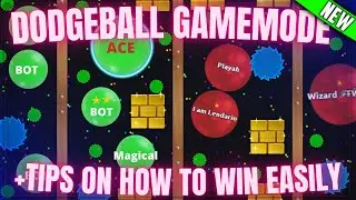 AGMA.IO - DODGEBALL GAMEPLAY *+TIPS AND TRICKS*