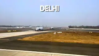 Air India Takeoff from Delhi