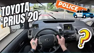 Toyota Prius 20 POV Drive | Relaxing City Cruise with Music