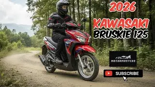 Обзор мотоцикла Kawasaki Brusky 125 2026 года &ndash; компактный, экономичный и готовый к городским усл...