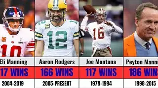 Top 20 NFL Quarterbacks with Most Wins of All Time (2026)