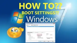 How To Change Boot Settings In Windows 7 For Free? #SHORTS