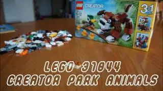 Building LEGO 31044 - Park Animals
