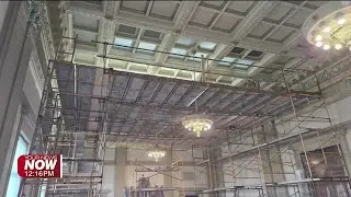We get a look at court room renovations in Putnam County