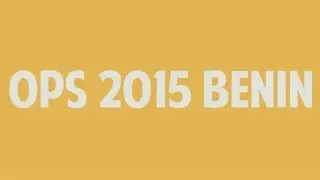 OPS 2015 AIESEC in Benin 31/07/2015