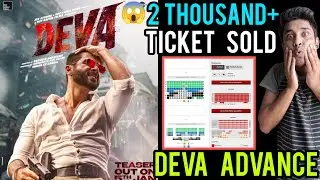 DEVA Overseas Advance Booking 2 | DEVA Advance Booking Report | DEVA Update | SHAHID KAPOOR