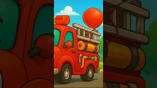 Toy Car Brings Back the Lost Balloon! 🎈🚗 Rescue Story for Kids