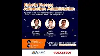 #QvEventos Robotic Process  (Automation) Administration