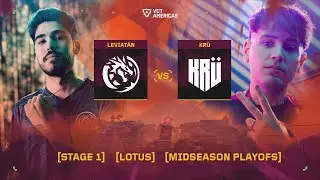 Leviat&aacute;n vs KR&Uuml; Visa - VCT Americas Mid-Season Playoffs - Day 3 - Map 1
